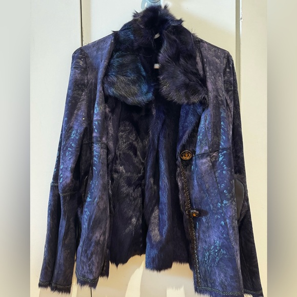 Faux Fur Reversible Jacket - Picture 1 of 6